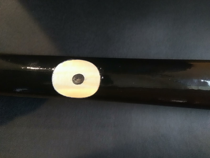 Ink Dot Test on Wood Baseball Bat